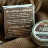 Bold, Western Leather & Gunpowder Scent Solid Cologne - Blazing