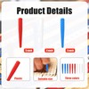9pcs Cribbage Board Pegs, Plastic Cribbage Pegs Fit 1/8 Holes