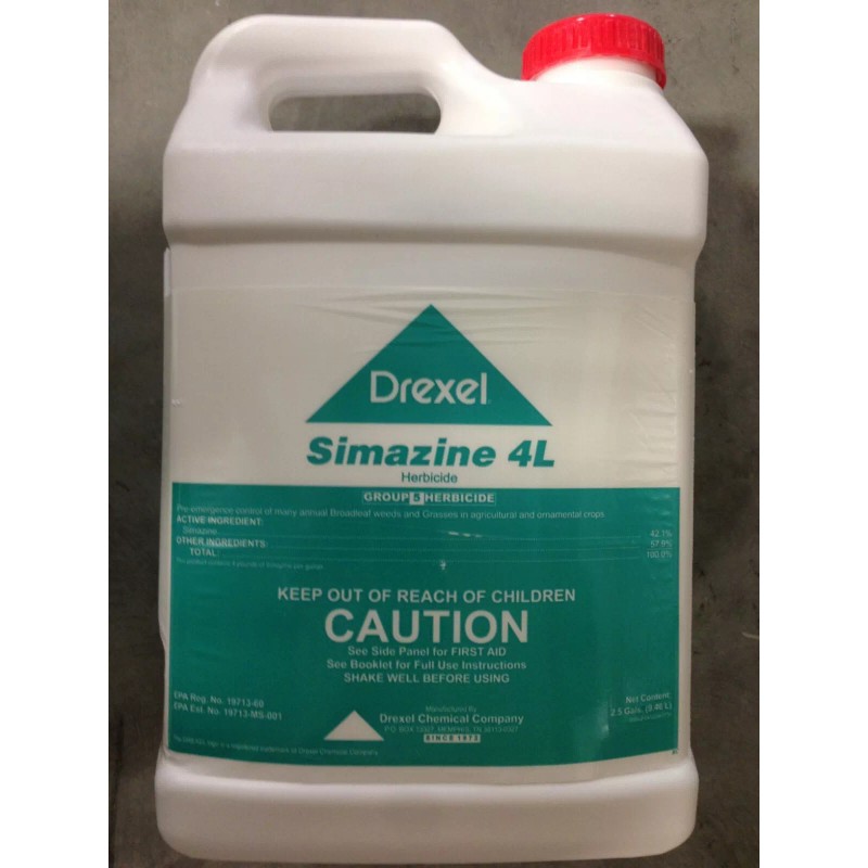 Drexel Simazine 4L Herbicide - 2.5 Gallons, Similar to Sim-Trol