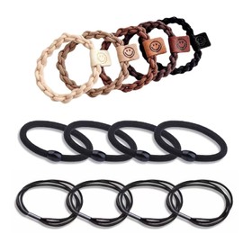 Hair Ties for Thick Hair, Hair Elastic Braids Band for Teen Girls Women Ponytail Holder