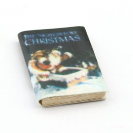 MyTinyWorld 3 x Dolls House Miniature Childrens Book The Night Before Christmas