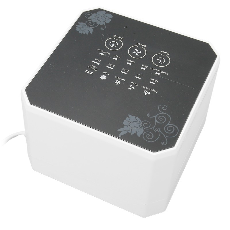 Small Air Purifier Multifunction Quiet Efficient Desk Mini Air Purifier