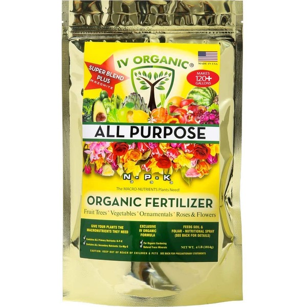 IV Organic All Purpose | Super Blend Fertilizer (4 lbs)