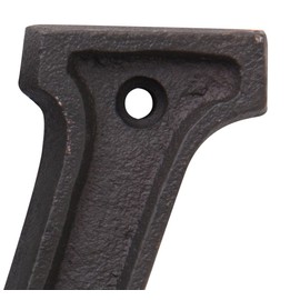 Posh Living Aluminum Alphabet K 63270