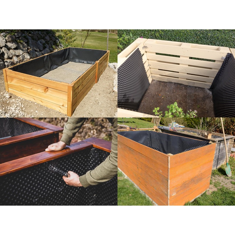 BMD Nub Film 1 m x 10 m Raised Bed