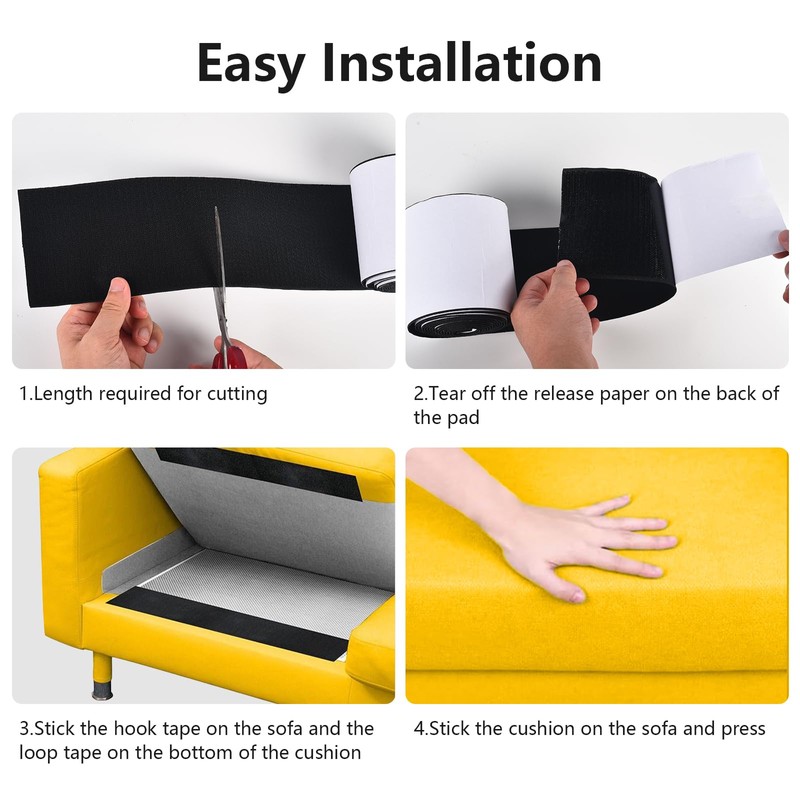 Heavy Duty Hook and Loop Tape Self Adhesive Strip Roll