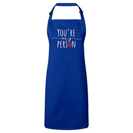 Fabulous Premium-Küchenschürze Blau You're My Person Anniversary Celebration Gift Ideas Couple Marriage Love