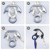 S.E.PEAK 30kN Rescue Figure 8 Descender Climbing Gear Downhill Equipment