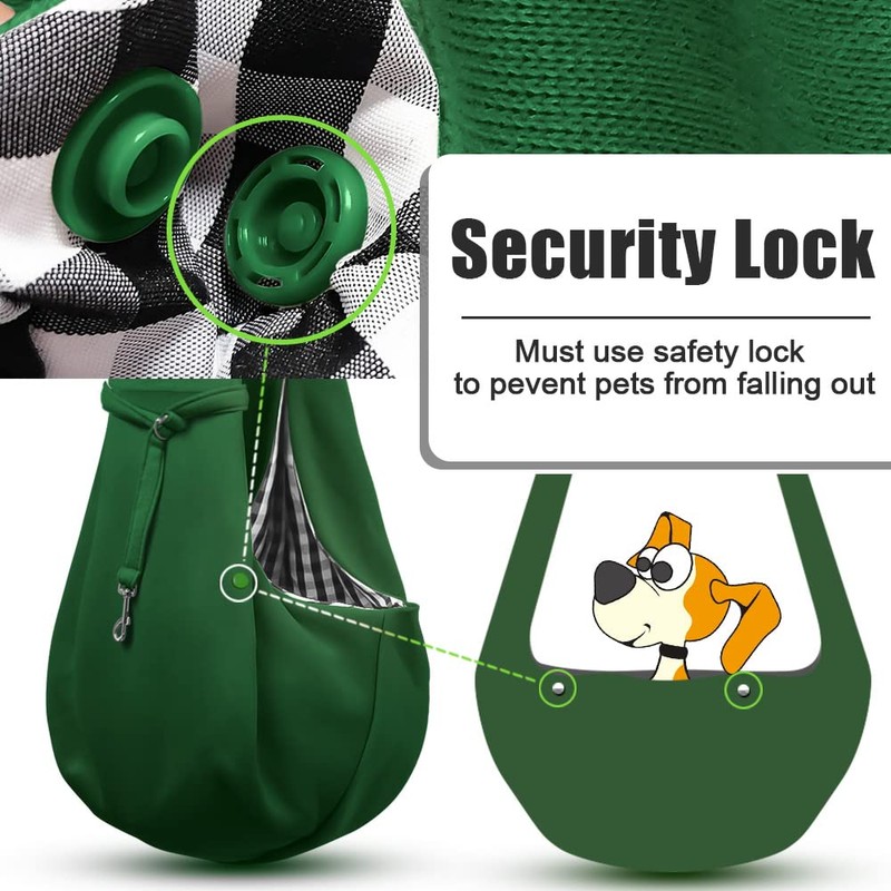 Tomkas Dog Sling Carrier for Small Dogs Puppy Carrier for