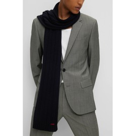 HUGO Men's Zanton Gift Set Scarf and M tze, Black1, One Size EU, black