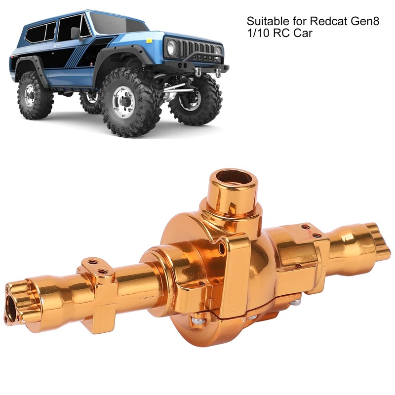 Metal Front and Rear Axle Housing for Redcat Gen8 RER11405