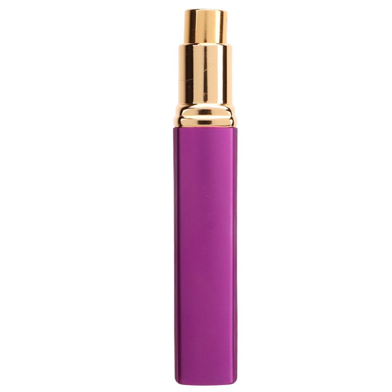 5pcs Travel Spray Bottles Eletrolytic Aluminium 12ml Refillable Perfume Bottles