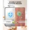 EXTRA LARGE Cutting Board,Double Sided Stainless Steel Cutting Boards Set