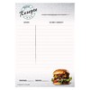 PRICARO American Burger A5 Recipe Pad (Pack of 3)