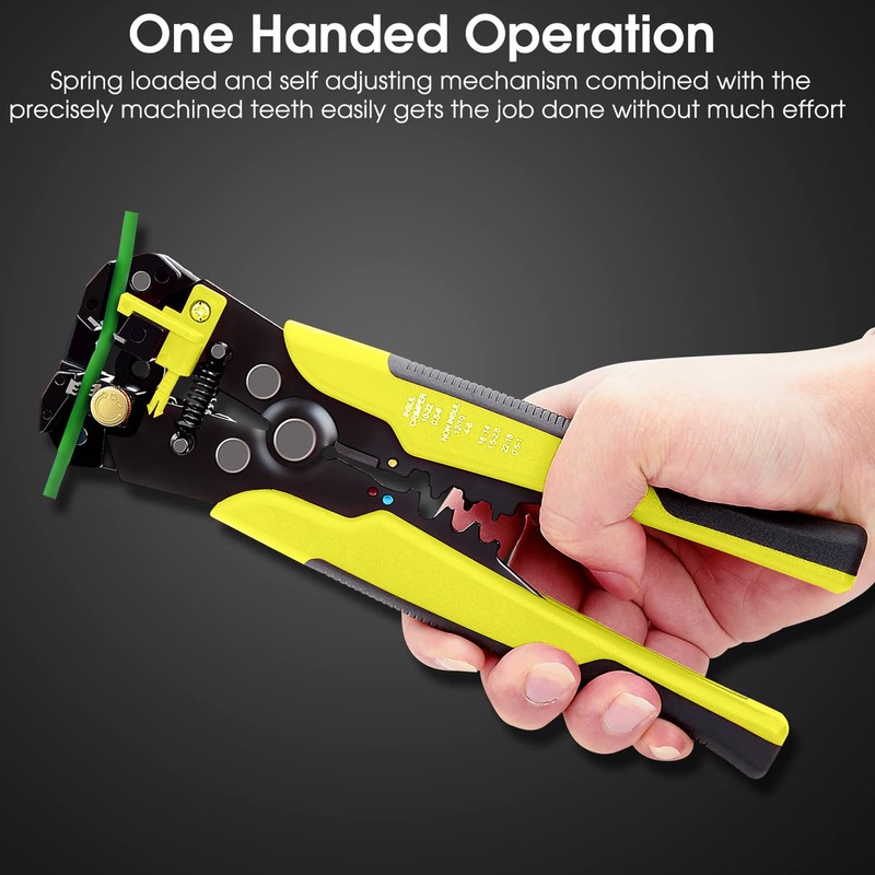 Crimping Tool – Electrical Wire Crimping Tool - Adjusting PVC