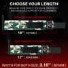 TECEUM Weightlifting Wrist Wraps with Thumb Loop – Camo –