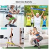 Exercise Resistance Bands Set, 5 Different Resistance Levels, Multi-Colour Loop