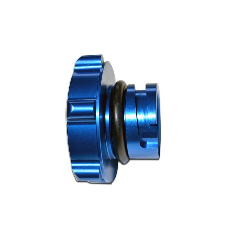 VMS RACING BLUE OIL CAP LS3 6.2L in Billet Aluminum