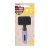 Rosewood OPTIONS SA MINI GENTLE SLICKER,Purple/Black,2.01 x 5.59 x 11.99
