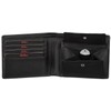 Red Baron Men´s wallet purse genuine cow leather black exclusive
