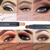 Prreal 6 Color Eyeshadow Stick, 2 in 1 Dual End