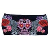 UNIK Ladies Skull & Wing Moisture-Wicking Comfortable Headband - Black