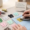 19PCS Glitter Bow Iron on Patches, 19 Colors Shiny Glitter