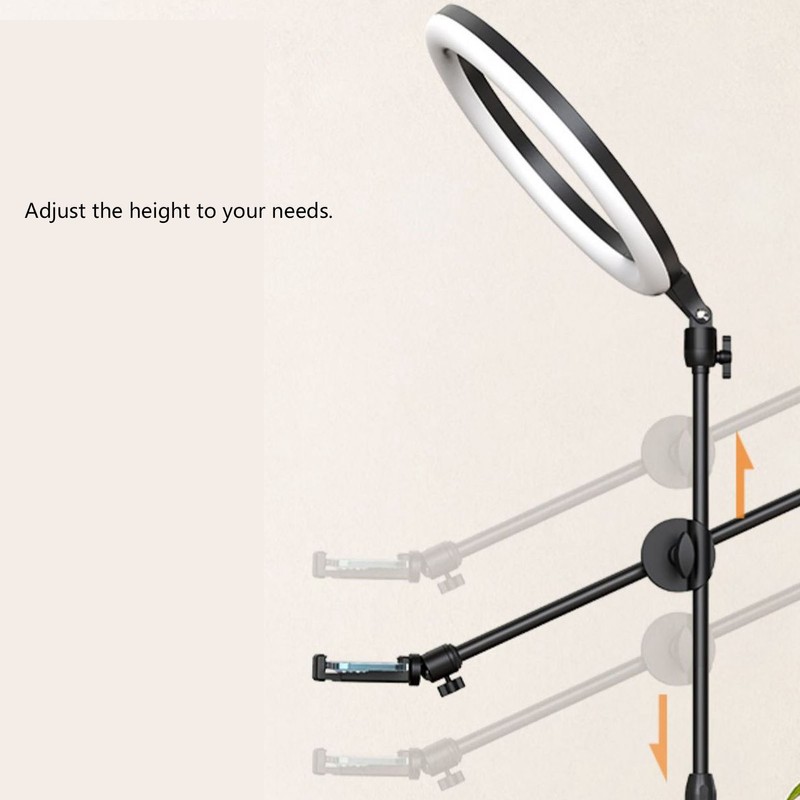 Ring Light 26cm DIA High Brightness Timing LED Selfie Ring