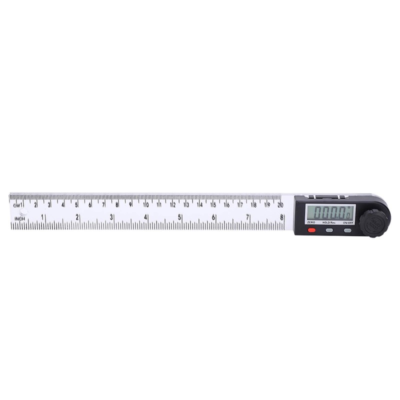 Digital Protractor, Digital Angle Ruler Finder,Meter Digital Display Plastic Goniometer