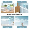 HandFan 4000mAh Personal Misting Fan With 55ml Large Water Tank