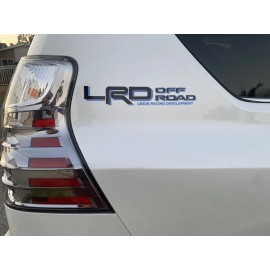 Avery Dennison LEXUS LRD Off Road Decal  2xBlue GX470 GX460 LX450 LX470 LX570 RX300 RX350 UX200