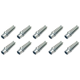 M5 x 30mm Metal Expansion Dowels 18th Edition Fire Retardant Fixing Pack of 10