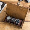HIRAM Watch Case, Watch Box, Collection, Storage, Portable, Convenient, For