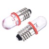 MECCANIXITY E10 Screw Base LED Bulb DC 12V 0.25W Round
