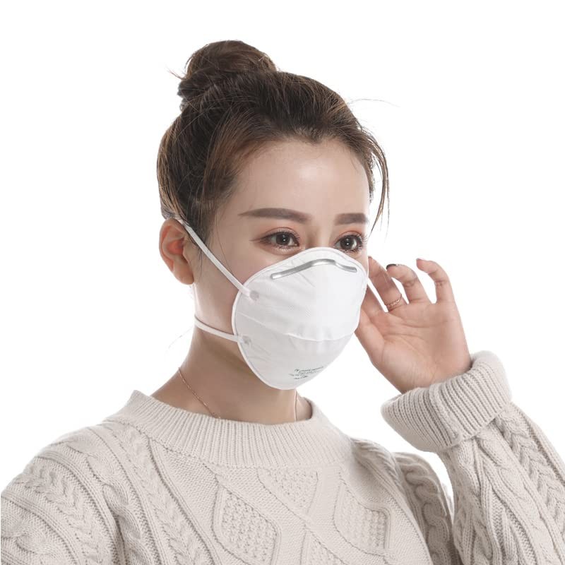 Bitstrong ZYB-11 NIOSH Certified N95 Masks (Cup-Type), 20 Masks, 4-Layer