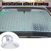 Sunshade 24Pcs Car Window Shades - Windshield, Kitchen, Bathroom Suction