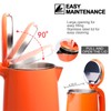 Secura Stainless Steel Double Wall Electric Kettle Water Heater for