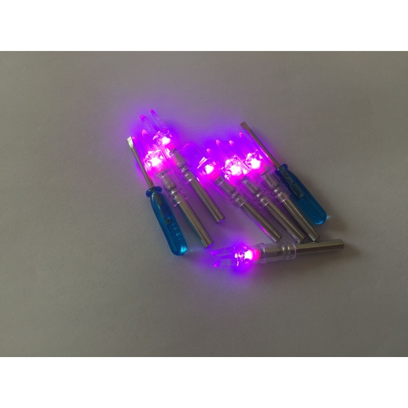jiexi fashion Compound Bow Arrow Nocks Lighted Led Arrow Nocks