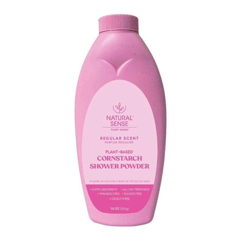 Natural Sense Plant-Based Cornstarch Shower Powder - Fragrance: Midnight Bloom