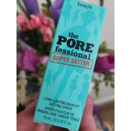 BENEFIT The Porefessional Super Setter Spray 16 hrs. wear 0.5oz Sample NIB