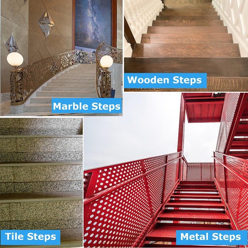 15PCS Stair Edge Protector, 36" x 2" x 1" Anti-Slip