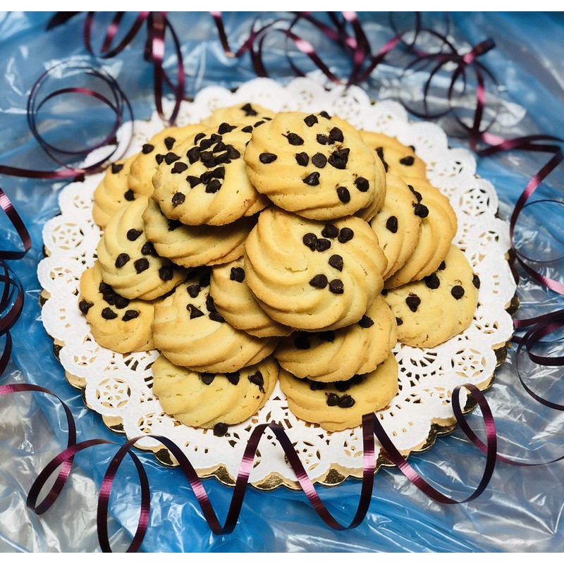 Chocolate Chip Swirl Italian Cookies (2 lbs)