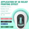 Foreverup Embossing Device 3D, Retro Labelling Device with 6 Rolls
