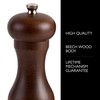 COLE & MASON Capstan Wood Pepper Grinder - Wooden Mill