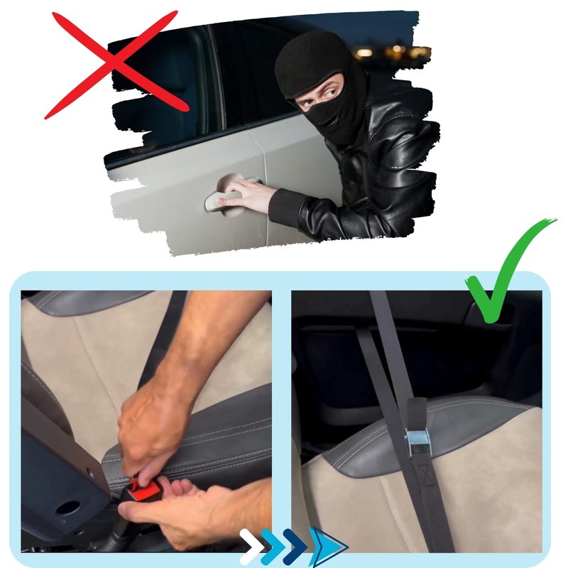 Twowinds Anti-Theft Protection Front Door Lock for Motorhomes, Camper, Car,