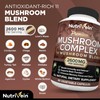 Nutrivein Mushroom Supplement - 2600mg - 90 Capsules - 11