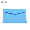 PATIKIL Mini Envelopes, 60 Pack Paper Blank Small Items Storage