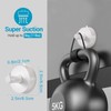DHLXH Suction Cup Hooks, Shower Hooks, Kitchen Hooks, Removable Towel