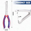 WORKPRO Electrical Disconnect Pliers, 8-inch Automotive Electrical Connector Pliers with