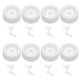 SIMIN 8 PCS WD35X21038 Dishwasher Lower Frame Roller and Bolt Kit - Suitable for GE Hotpoint Kenmore Dishwashers - Replaces WD12X271 WD12X0271 WD12X10267 PS11726733 AP5986365